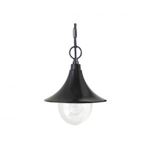 rabalux Constance de suspension en dehors de la lumi&egrave;re de m&eacute;tal noir plastique &Oslash;24,5cm H: 114cm IP44