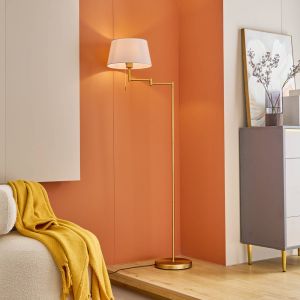 7Lindby Ismene lampe sur pied avec bras inclinable