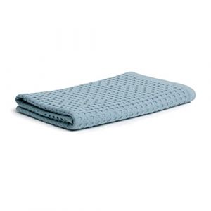 Möve Piquée Serviette de Bain 70 x 140 cm, Fabriqué en Allemagne, 100% Coton, Arctic (Vert)