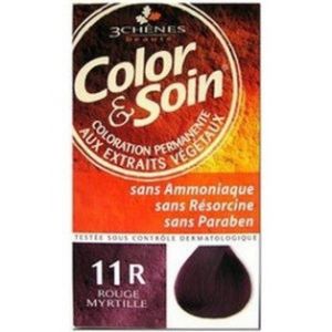 Les 3 chênes Color & Soin 11R rouge myrtille - Coloration permanente