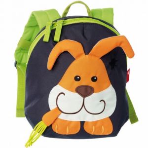 Image de Sigikid 24218 enfant garçon et fille, sac à dos lapin, bleu/vert/orange