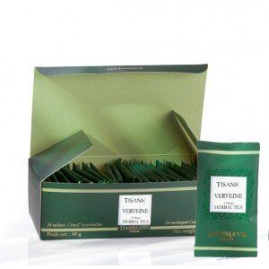 Dammann Fr&egrave;res Infusion Tisane Verveine - 24 sachets envelopp&eacute;s