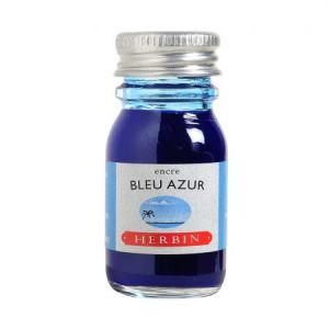 Herbin 11512T - Flacon d'encre 10ml, couleur bleu azur