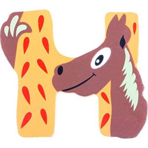 Legler 2020646 - Apprendre À Lire Et À Écrire - Animaux Lettres - Lettre: H