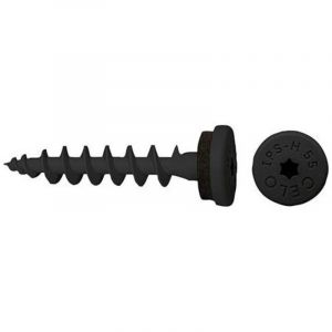 Vis cheville pour isolant IPS-H - Ø 3.5 x 55 mm - Noir traffic - Boite de 50 - CELO - 9455IPSH