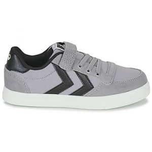 Hummel Baskets basses enfant SLIMMER STADIL LOW JR - Couleur 36,37,38,28,29,30,31,33,34,35 - Taille Gris
