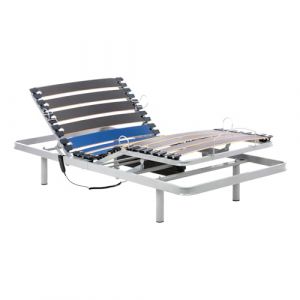 Geriafy - Sommier électrique | 80x200 cm | Renforcé et Compact | Contrôle de Câble