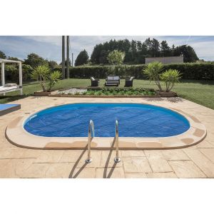 Gre Couverture D´été Pour Piscine Ovale 482 x 282 cm Blue