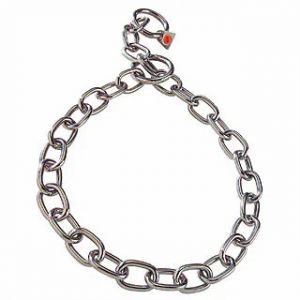 Difac Collier pour chien en mailles acier inoxydable Sanitaire