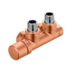 Acova Pack robinetterie manuelle thermostatisable en H 839290 Kit Q coud&eacute; t&ecirc;te &agrave; gauche Cuivre