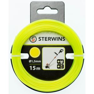 Sterwins Fil nylon rond, Diam. 1.5 mm, L.15 m