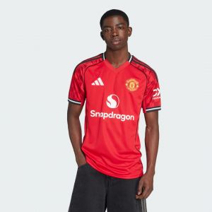 Adidas Manchester United Maillot Domicile 2025/26, pointure X-Small - ['Rouge'] - Taille X-Small