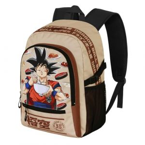 Karactermania Dragon Ball Goku Foodie-Sac &agrave; dos Fight FAN 2.2, Brun, 31 x 44 cm, Capacit&eacute; 24 L