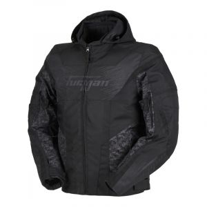 Furygan Blouson textile homme Shard noir/pixel- L