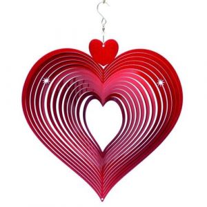 Spin-Essoreuse-Original Art Coeur Rouge 30 cm