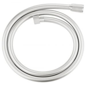 Image de Grohe Silverflex flexible de douche Anti-torsion, tuyau 1.25m, connexion universelle G 1/2", Supersteel, 28362DC1
