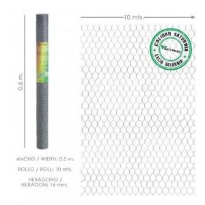Aft Grillage triple torsion 16 - Largeur 50 Cm. Rouleau 10 mètres Usage domestique