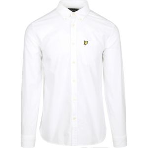 Lyle & Scott Shirt Plain Oxford White Blanc taille XXL