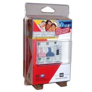 ProTec Coffret chauffe eau 2Disj mont&eacute; cabl&eacute;