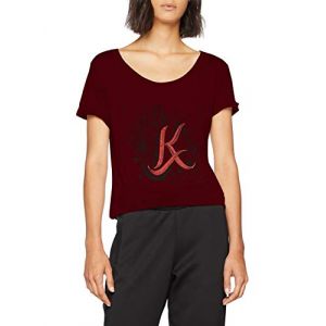 Image de Kaporal Gravy T- T-Shirt, Rouge Raisin, Taille Fabricant: XS Femme