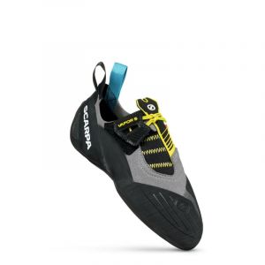 Scarpa Vapor S Chaussures de grimpe Homme, gris/jaune EU 42,5 Chaussons d'escalade
