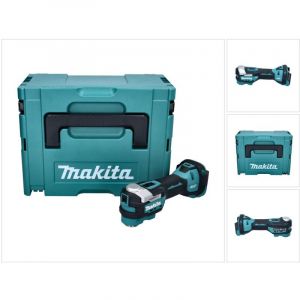 Makita DTM52ZJ D&eacute;coupeur-ponceur multifonction sans fil 18V Starlock Max Brushless + Coffret Makpac - sans batterie, sans