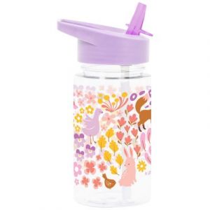 A Little Lovely Company Gourde Fleurs du Jardin - 450 ml