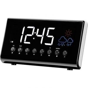 Denver Electronics CR-718 - Radio-réveil avec station météo
