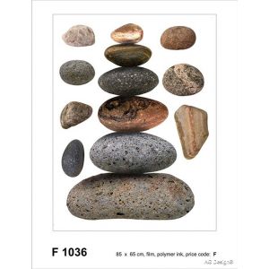 AG Stones, Grand sticker mural 65 x 85 cm ART