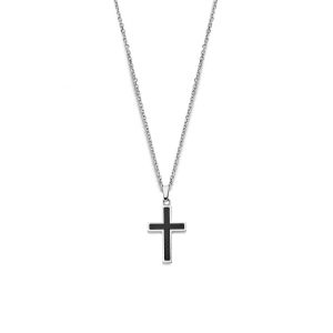 Lotus Hommes Aucun type de m&eacute;tal Autre forme Pas une pierre pr&eacute;cieuse Collier LS1983-1 / 1 - 8430622719073