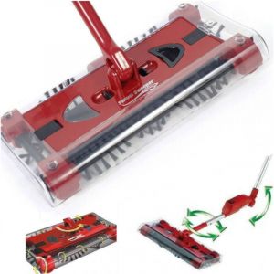 Trade Shop - Balayeuse électrique Sans Fil à Manche Rotatif Et Pivotant