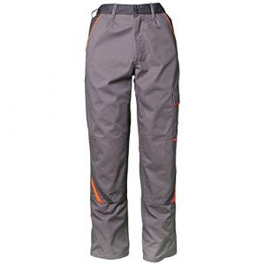 Planam Pantalon Visline 285Grs 2420 (Gris/Orange - T50)