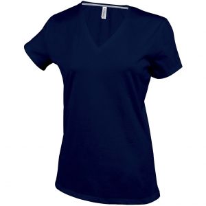 Kariban T-shirt femme cintré Col V