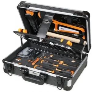 Beta BW 2054E-100 Valise avec assortiment de 100 outils pour l'entretien g&eacute;n&eacute;ral