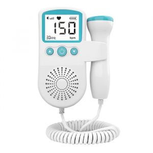 Moniteur de Rythme Cardiaque de Grossesse Détection du rythme cardiaque fœtal Doppler pour bébé maternel, vert