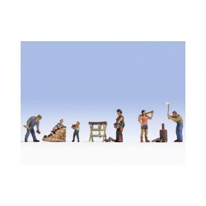 Noch N Faire du bois peint, debout