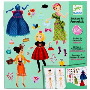 Image de Djeco Stickers & Paperdolls : Poupées à habiller