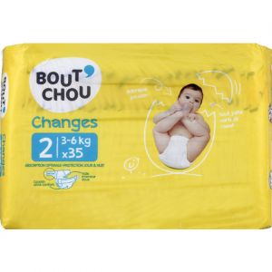 Image de Bout'chou Changes taille 2 (3-6 kg) - 35 couches