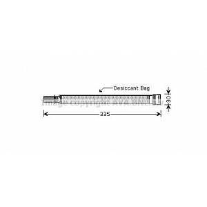 Image de Ava Quality Cooling Bouteille déshydratante (247BWD297)