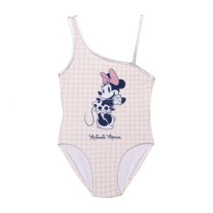 CERDÁ LIFE'S LITTLE MOMENTS Maillot de Bain Enfant Une Pièce Minnie Mouse Fille, Rose et Blanc, 8 Ans Girl's