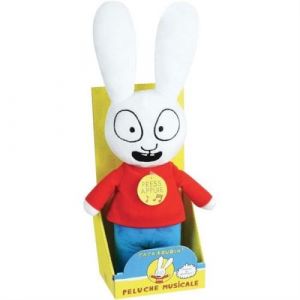 Jemini Simon peluche 30 cm musicale générique ca ca c est Simon caca boudin