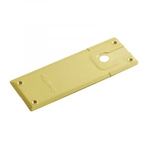 LCN Plaque de pivot 710.01 pour série 8610 finition laiton poli - MUSTAD - 3050705070