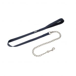 Laisse pour chien avec cha&icirc;ne silver Eskadron