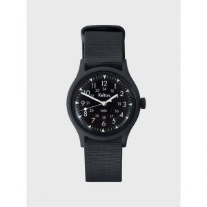 Image de Montre Homme Kelton Jungle 9123222-206-206 - Bracelet Nylon Noir Carbone