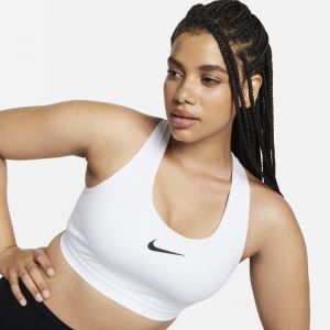 Image de Nike Brassiere femme swoosh high support blanc