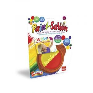 Goliath Paint Sation pot de peinture 2 en 1 : Rouge et Jaune