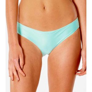 Rip Curl Pour femme. Bas de bikini Classic Surf Cheeky turquoise