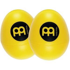 Meinl Percussion percussions oeuf shaker plastique jaune guiros shakers