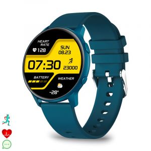 Dam Montre intelligente mx1. Avec notifications, moniteur de fr&eacute;quence cardiaque.