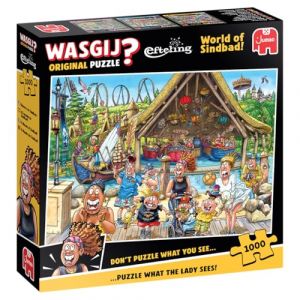 Jumbo Wasgij Puzzle Original Efteling - Le Monde de Sindbad - 1000 pi&egrave;ces